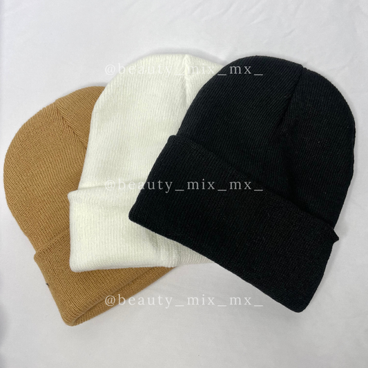 Gorro tipo beanie