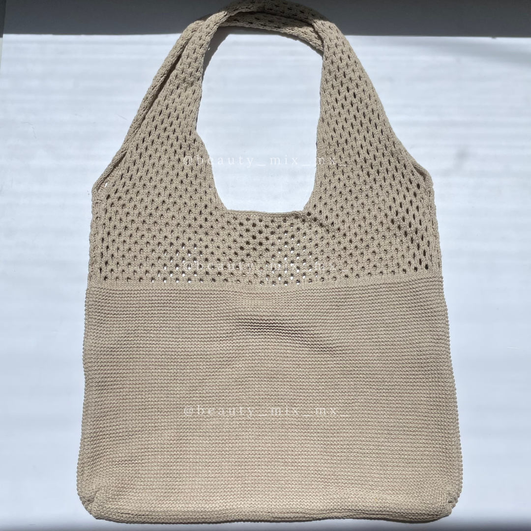 Tote bag tejida