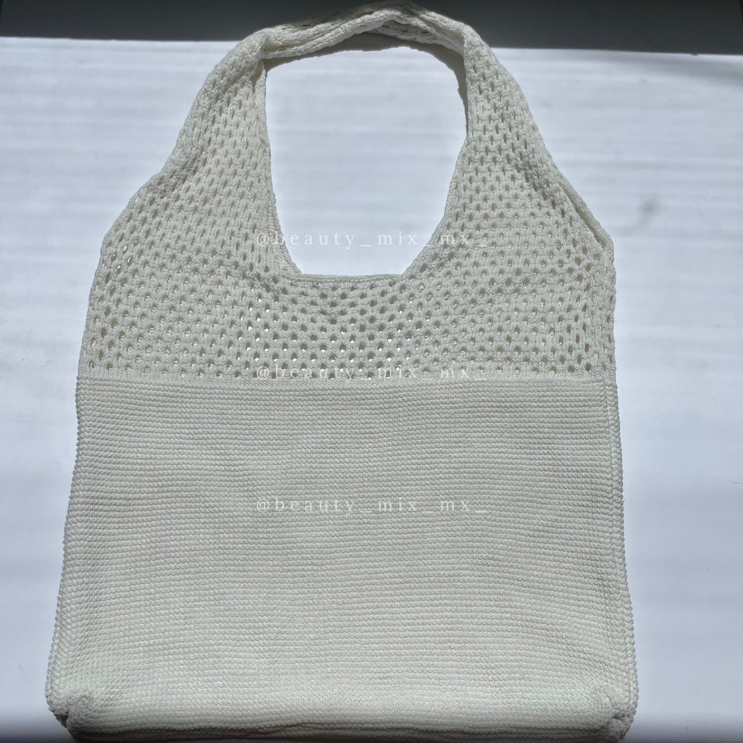 Tote bag tejida