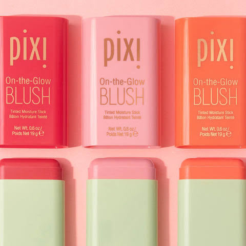 On the glow blush PIXI